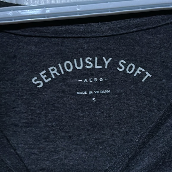 Size Small Aero grey long sleeve shirt - Picture 3 of 3